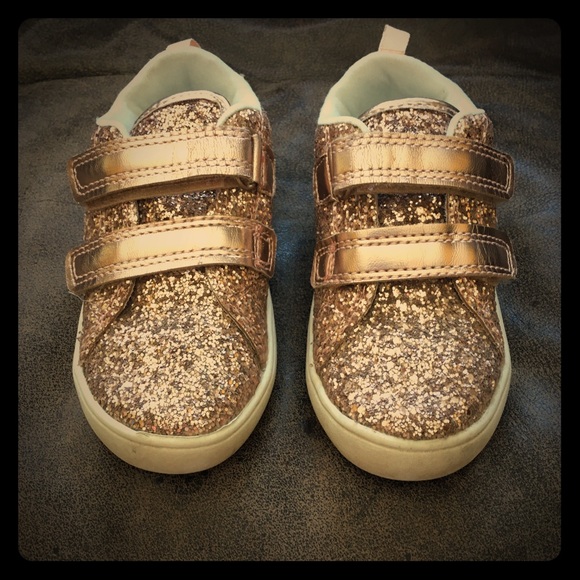 carters rose gold shoes